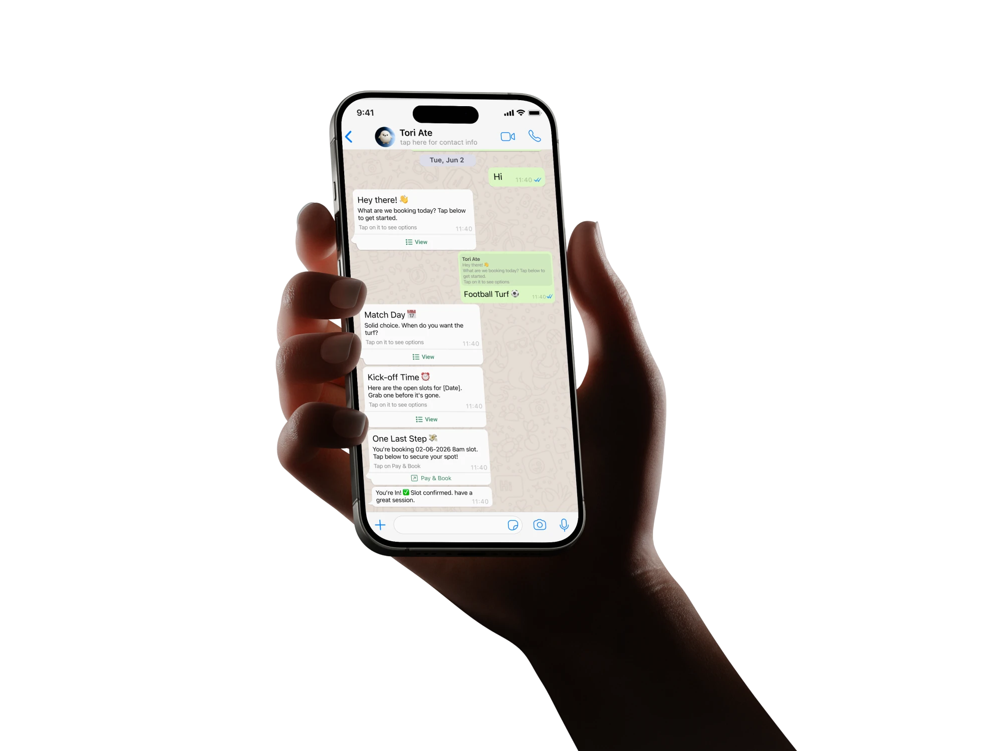 Phone mockup